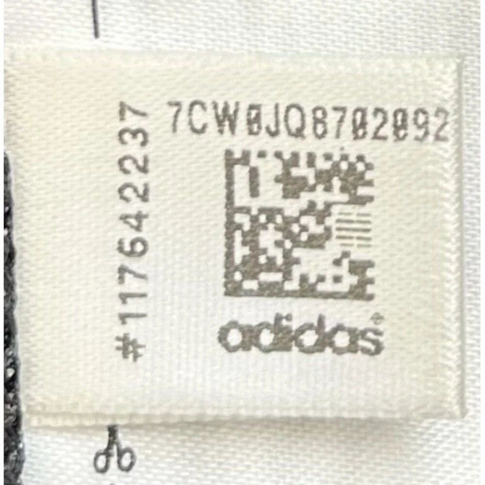NWOT Adidas Valencia CF Youth Rain Jacket Windbreaker Black Hooded Size M 11-12